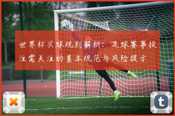 世界杯买球规则解析：足球赛事投注需关注的基本规范与风险提示